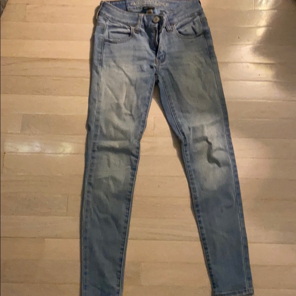 Gently used jeans